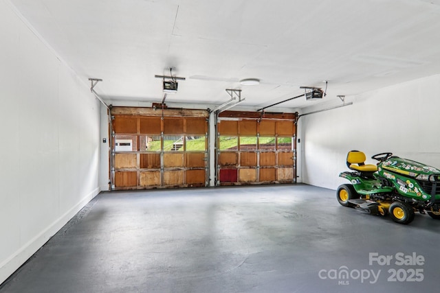324 Old Leicester Hwy, Asheville, NC 28806 - garage featuring a garage door opener