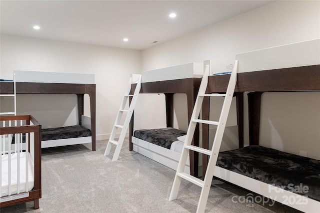 1121 Timberbluff Way, Arden, NC 28704 - carpeted bedroom with recessed lighting and baseboards