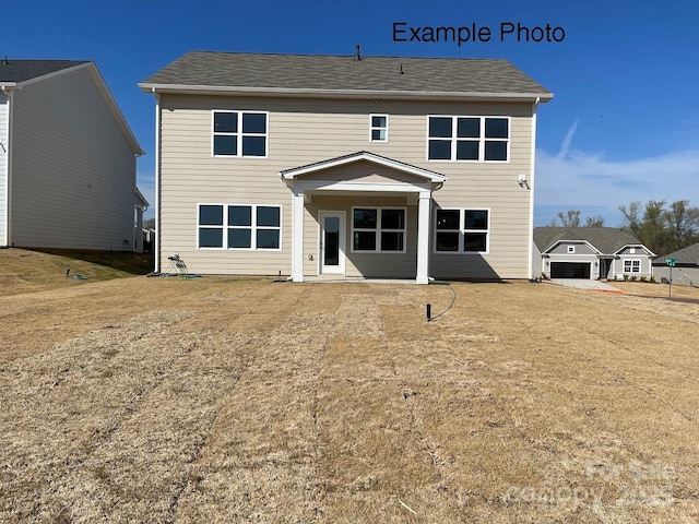 view of back of house