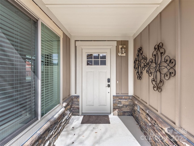 view of entrance to property