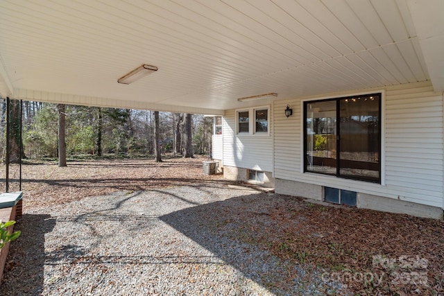 1216 Innis Ave, Kannapolis, NC 28081 - view of patio with an attached carport