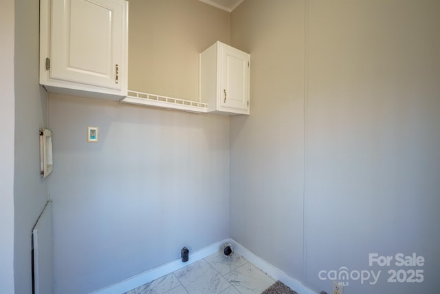 laundry room with cabinets