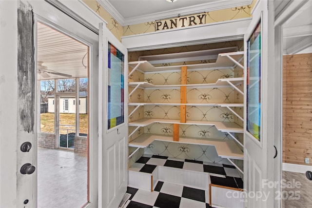 view of pantry