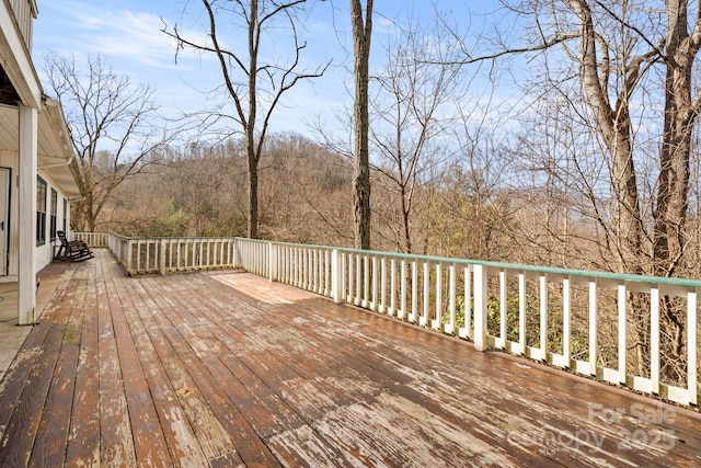 53 Hackberry Ln, Waynesville, NC 28785 - view of deck