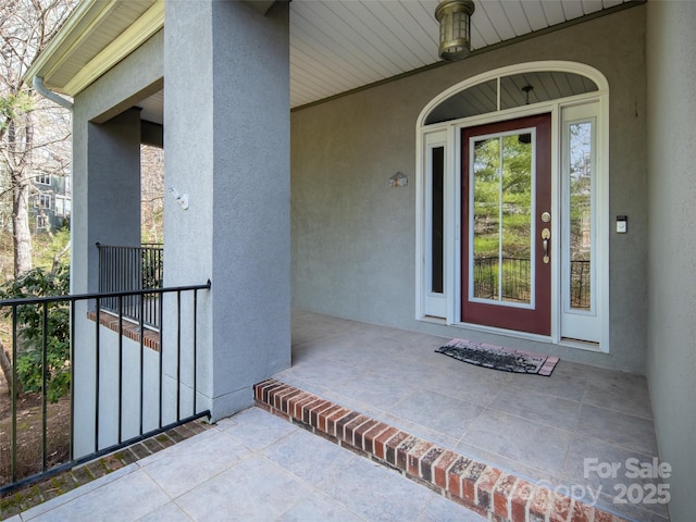 view of property entrance