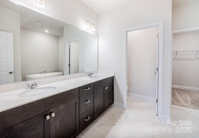 9528 Pointer Rd Unit 63, Huntersville, NC 28078 - bathroom with vanity