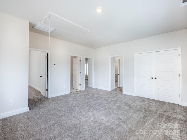 9528 Pointer Rd Unit 63, Huntersville, NC 28078 - unfurnished bedroom with carpet and a closet