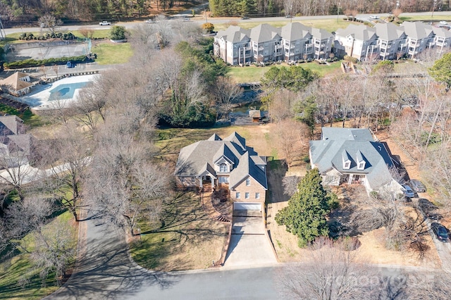 126 Emerald Dr, Mooresville, NC 28117 - drone / aerial view with a residential view