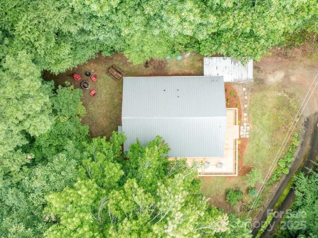 drone / aerial view