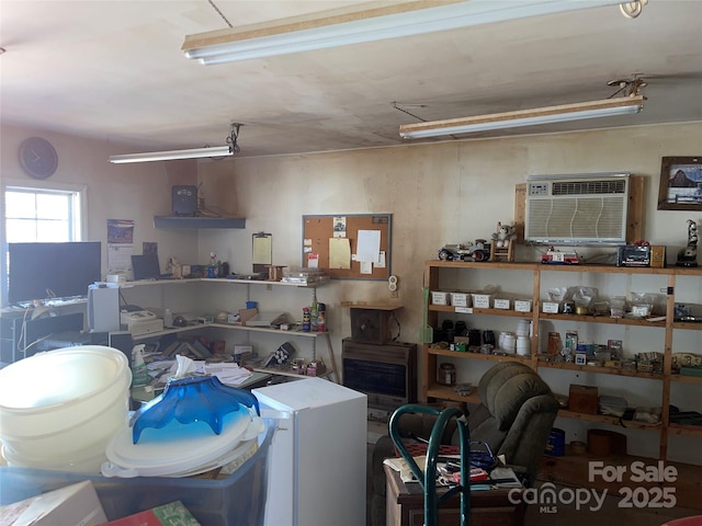 interior space featuring a wall unit AC