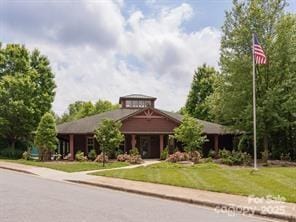 2302 Deermouse Way, Hendersonville, NC 28792 - view of front of property featuring a front yard