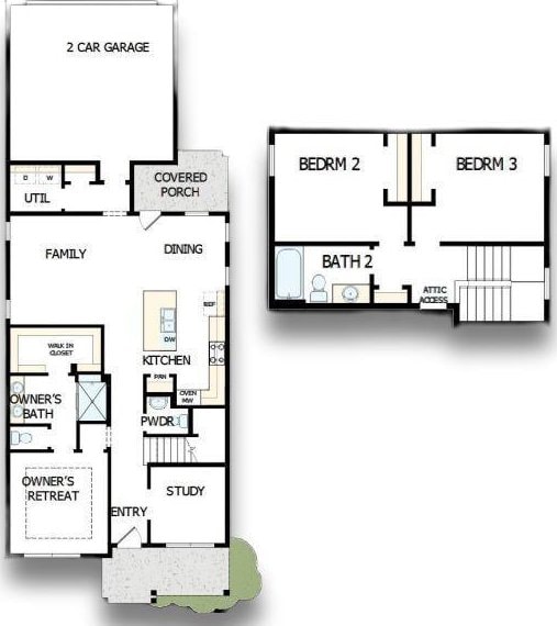 17025 Malone Ln, Mint Hill, NC 28227 - floor plan / room layout