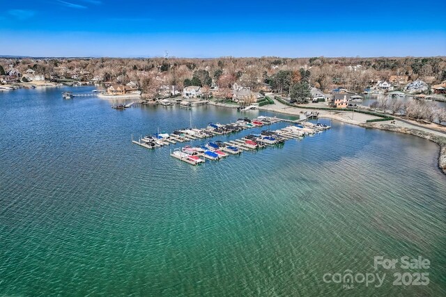 127 Lakewood Circle Dr, Mooresville, NC 28117 - bird's eye view with a water view