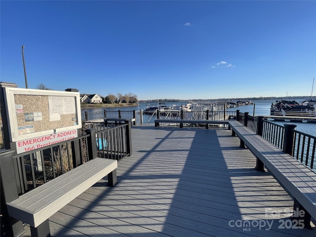 127 Lakewood Circle Dr, Mooresville, NC 28117 - deck featuring a water view