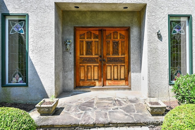 view of property entrance