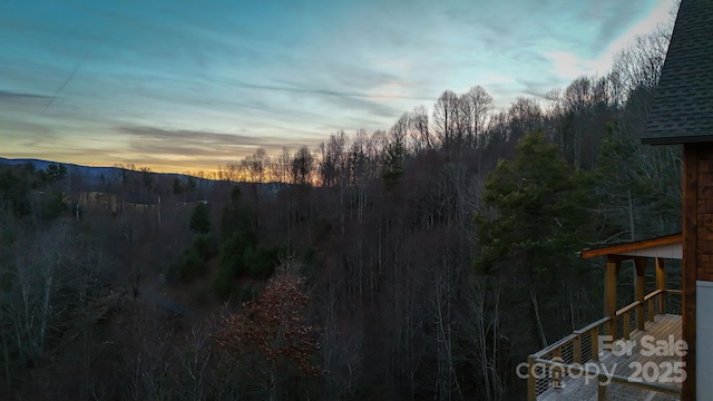 view of nature with a forest view