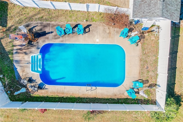 drone / aerial view