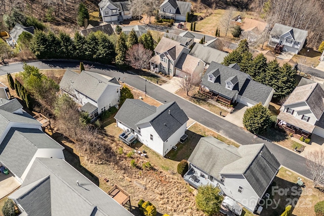 birds eye view of property featuring a residential view