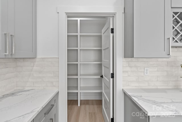 view of pantry