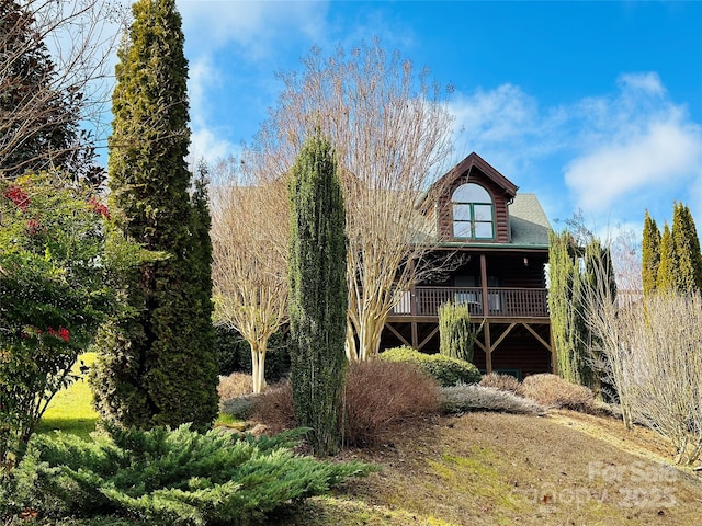 202 Panorama Dr, Nebo, NC 28761 - view of rear view of property