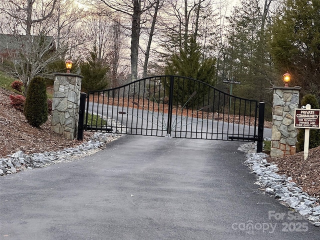 202 Panorama Dr, Nebo, NC 28761 - view of gate