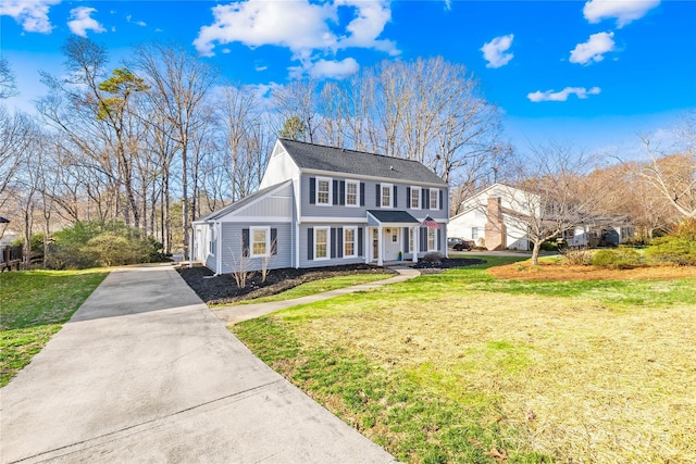 1133 Bloom Wood Ln, Matthews, NC 28105 - view of front of property featuring driveway and a front yard