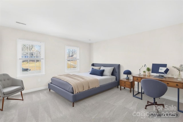 1133 Bloom Wood Ln, Matthews, NC 28105 - carpeted bedroom with baseboards and visible vents