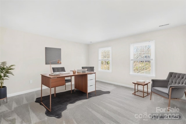 1133 Bloom Wood Ln, Matthews, NC 28105 - carpeted office space with baseboards