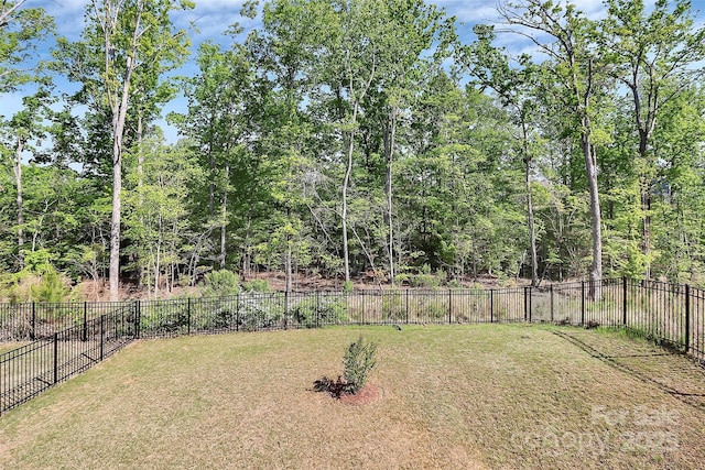805 Deep River Way, Waxhaw, NC 28173 - view of yard with a fenced backyard