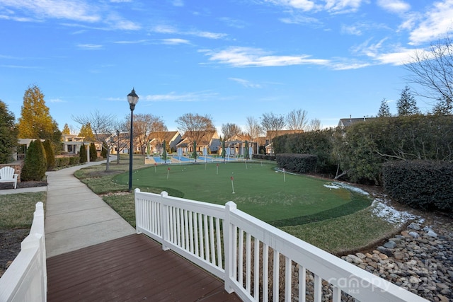 view of community featuring a residential view