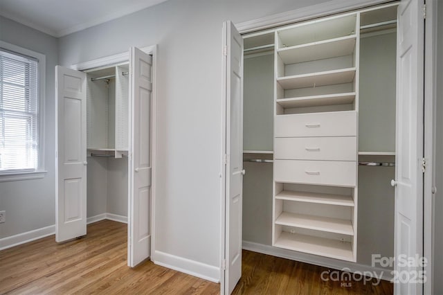 view of closet