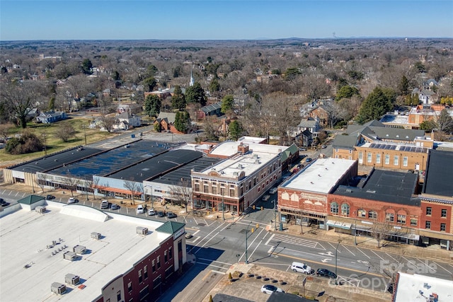 aerial view