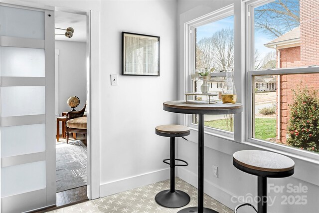 5825 Ruth Dr, Charlotte, NC 28215 - dining space featuring baseboards