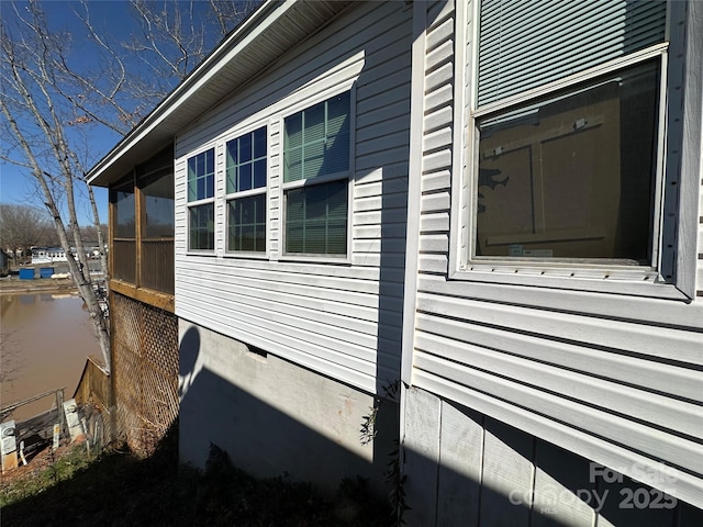 117 Badin Lake Cir, New London, NC 28127 - view of home's exterior featuring crawl space