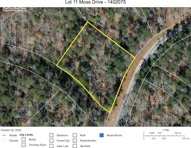 0 Moss Dr Unit 11, Rutherfordton NC, 28139 land for sale