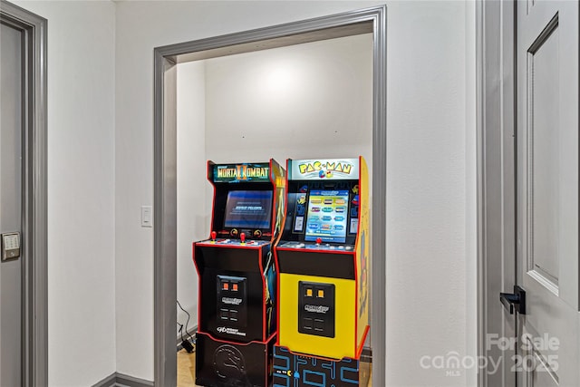 view of game room