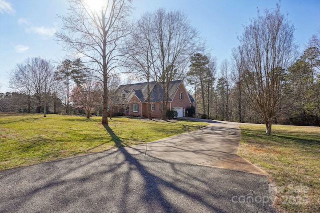 912 Silver Charm Ln, York, SC 29745 - view of front of house featuring an attached garage, driveway, and a front lawn