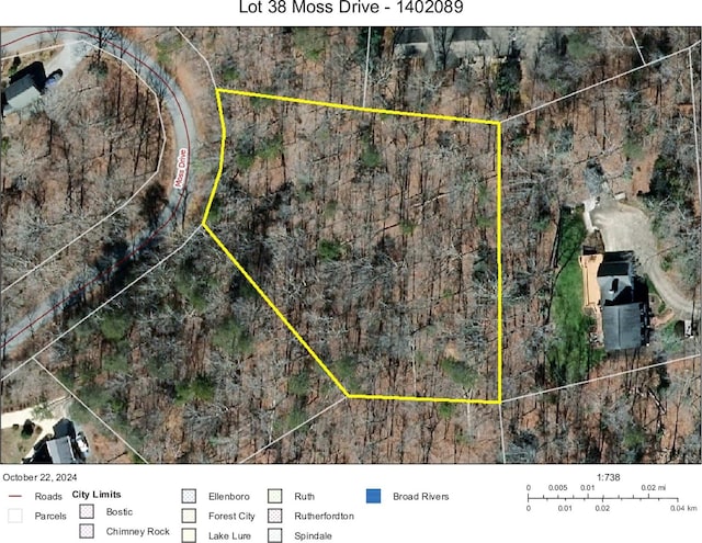 0 Moss Dr Unit 38, Rutherfordton NC, 28139 land for sale