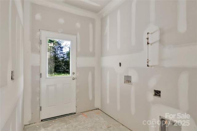 265 Duke Dr, Salisbury, NC 28146 - interior space featuring laundry area and hookup for a washing machine