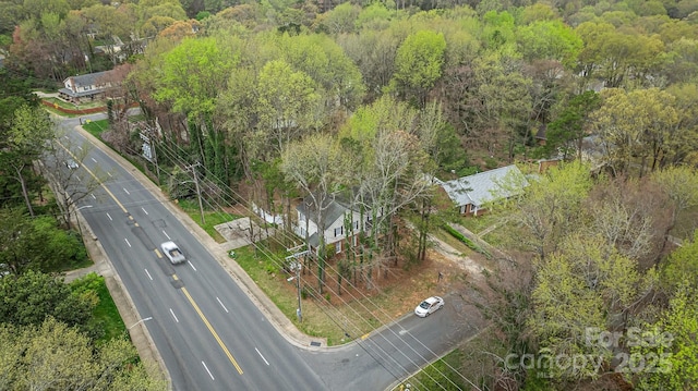 5948 Deveron Dr, Charlotte, NC 28211 - birds eye view of property with a view of trees