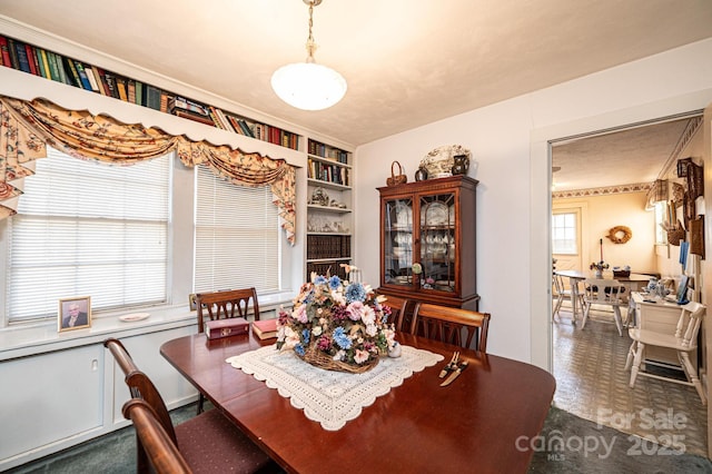 view of dining room