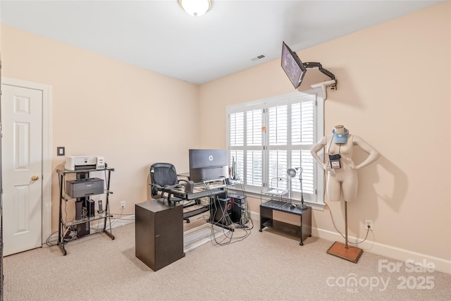 5101 Belicourt Dr, Charlotte, NC 28277 - office space with carpet, visible vents, and baseboards