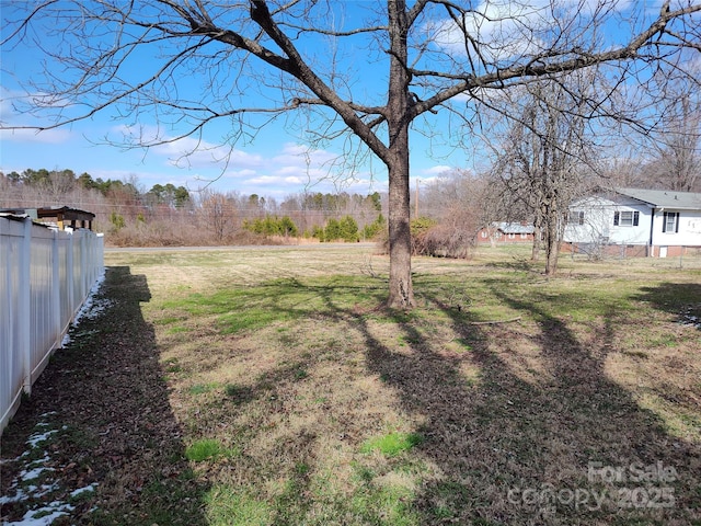 1806 Bringle Ferry Rd, Salisbury, NC 28146 - view of yard featuring fence