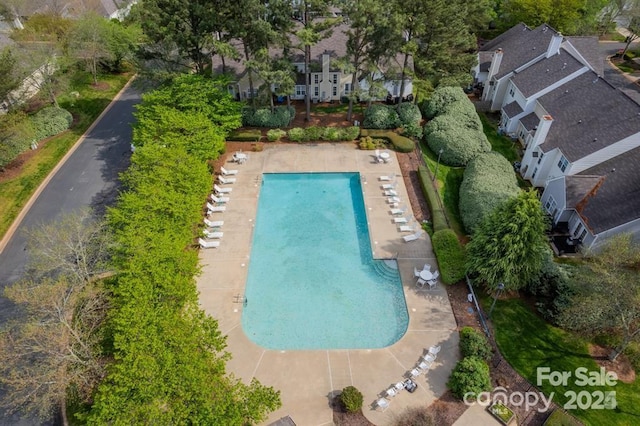 pool featuring a patio