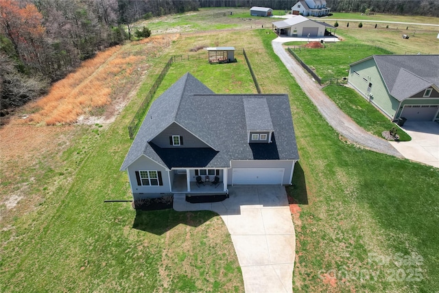 2504 Hovis Rd, Lincolnton, NC 28092 - aerial view of property and surrounding area