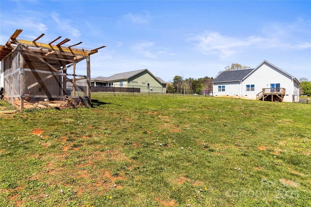 2504 Hovis Rd, Lincolnton, NC 28092 - view of yard