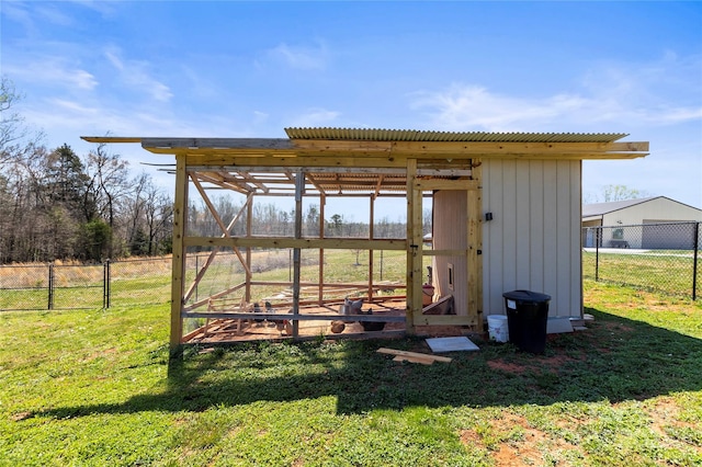 2504 Hovis Rd, Lincolnton, NC 28092 - view of poultry coop