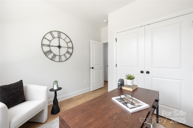 5404 Maplewood Ln, Charlotte, NC 28227 - office space featuring light wood-style flooring and baseboards
