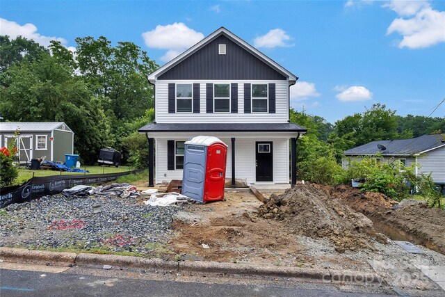 425 Messner St, Salisbury, NC 28144 - view of front of property featuring a porch