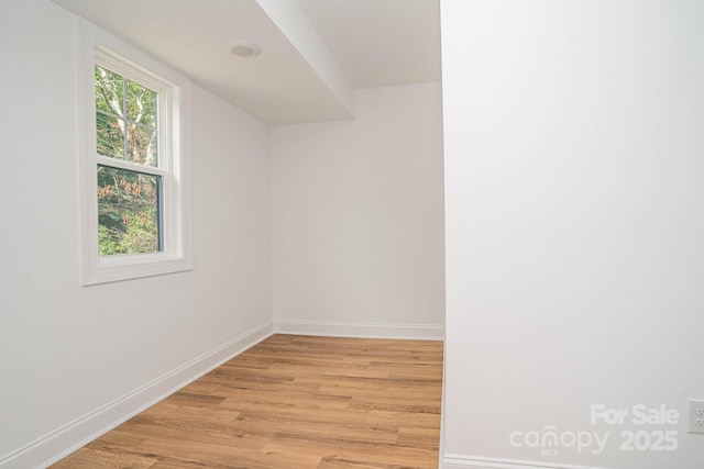 110 Walters St, Huntersville, NC 28078 - spare room featuring light wood-style flooring and baseboards